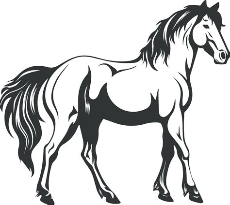 horse vector art